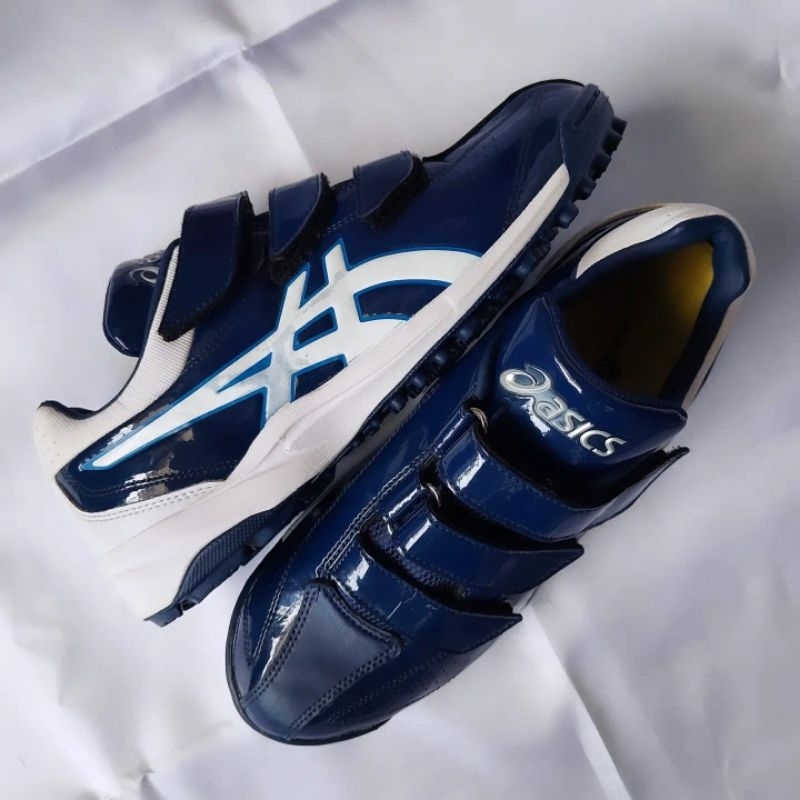 Sepatu Baseball Softball Asics Neorevive Trainer SFT-144-402 (Blue/White)