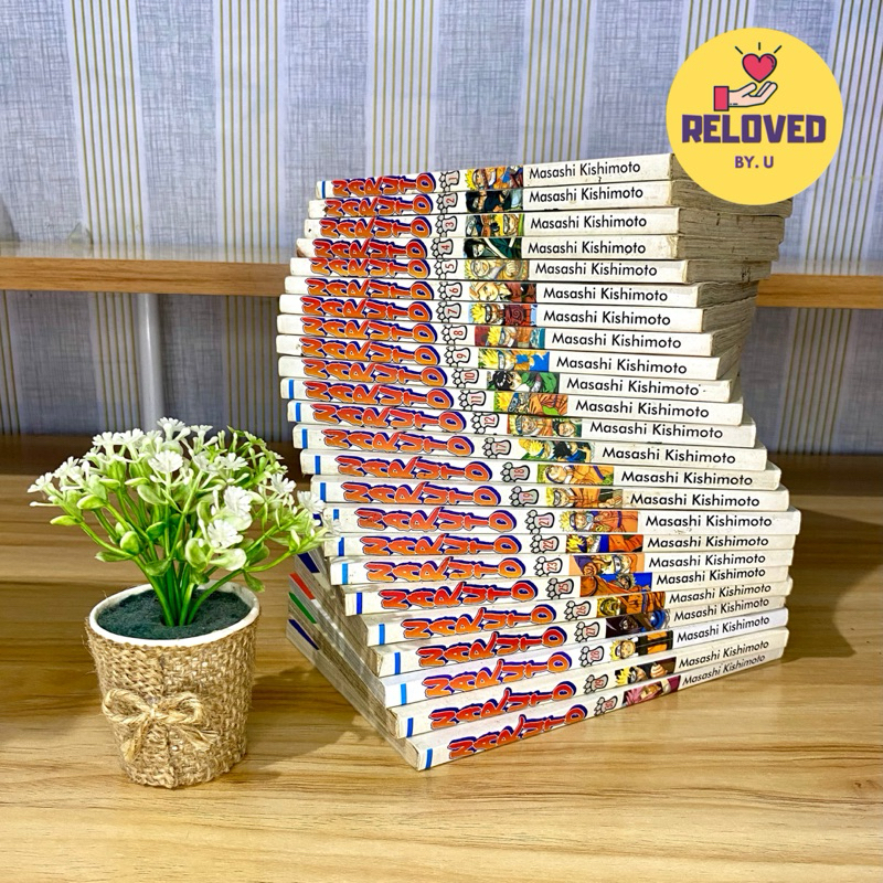 [𝗩𝗢𝗟𝗨𝗠𝗘 𝟭-𝟯𝟬] Komik Naruto Volume 1-72 (Hampir Lengkap) / Koleksi Pribadi Komik Naruto Cabutan Satua