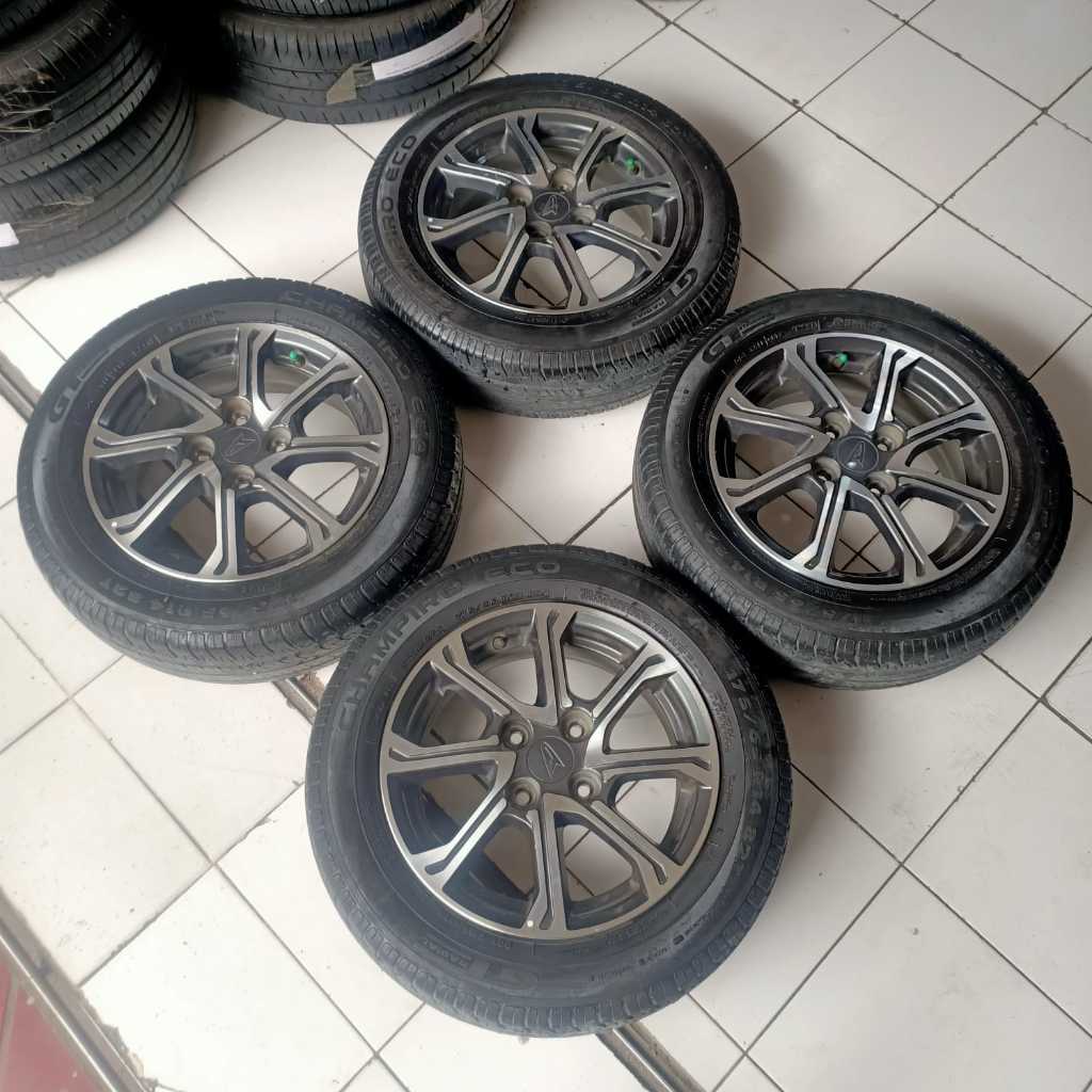 velg mobil second AGYA ring 14 hole 4x100 untuk sigra ayla calya karimun