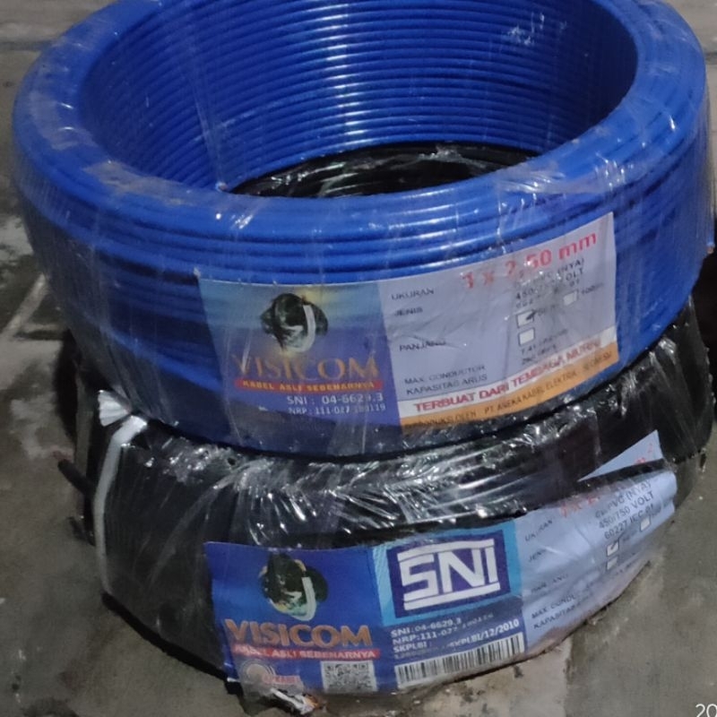 kabel NYA 2,5mm @50 m visicom