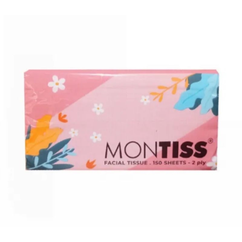 MONTISS Facial Tissue 150 Sheet | Tissue muka | Tisu kering | COD | Pilihan Lokal