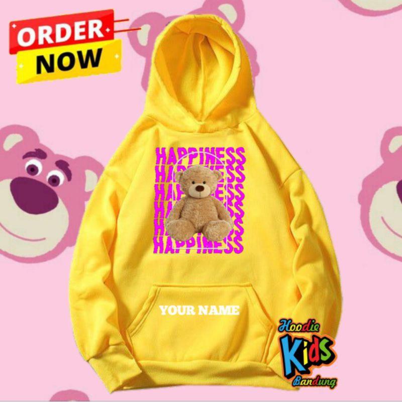 hoodie anak laki laki /perempuan animasi beruang petir - Hoodie anak kartun beruang petir terbaru fr