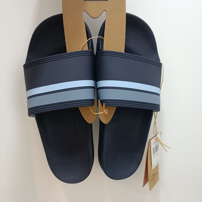Sandal slide pria Quiksilver Rivi slide byj8