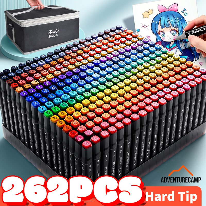 

BIG SALE Spidol Warna Stabilo Touch Toddi 12-80 Warna Dual Side Fine Art Brush Pen Animation Marker Set Sketsa Berujung Ganda