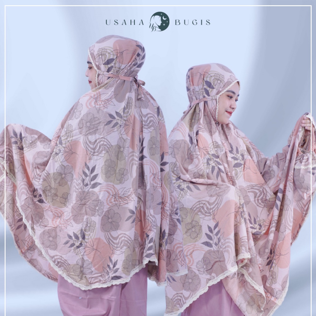 MUKENA DEWASA RAYON 2IN1 MOTIF