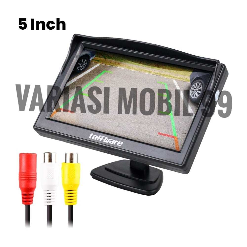 Monitor Rear View Parkir Mobil TFT LCD 5 Inch TV Mini TV Kecil TV Mobil//(BAYAR DI TEMPAT) Monitor R