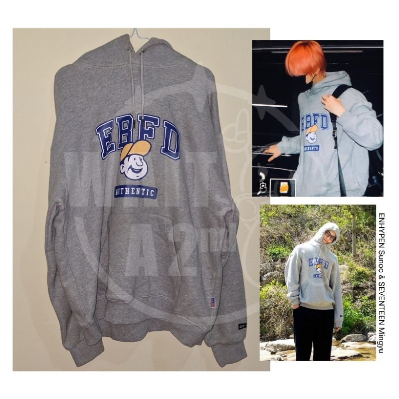 OFFICIAL EBFD EFF EBBETS FIELD Hoodie SEVENTEEN Mingyu, ENHYPEN Sunoo