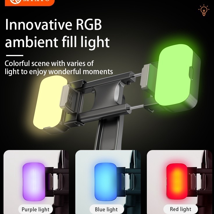 IcM MIXIO C2 LED FILL LIGHT EXTRA FOR TONGSIS MIXIO A31 A32 A35 A36 A61 C2  1 WARM1 RGB