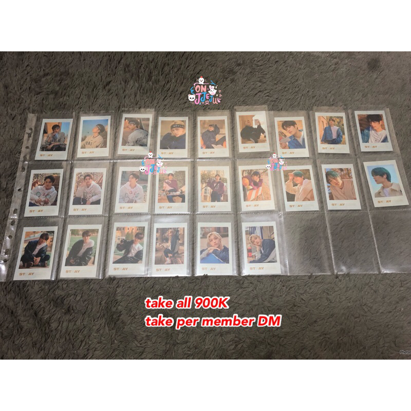 GO LIVE IN LIFE polaroid pola skz stray kids photocard pc