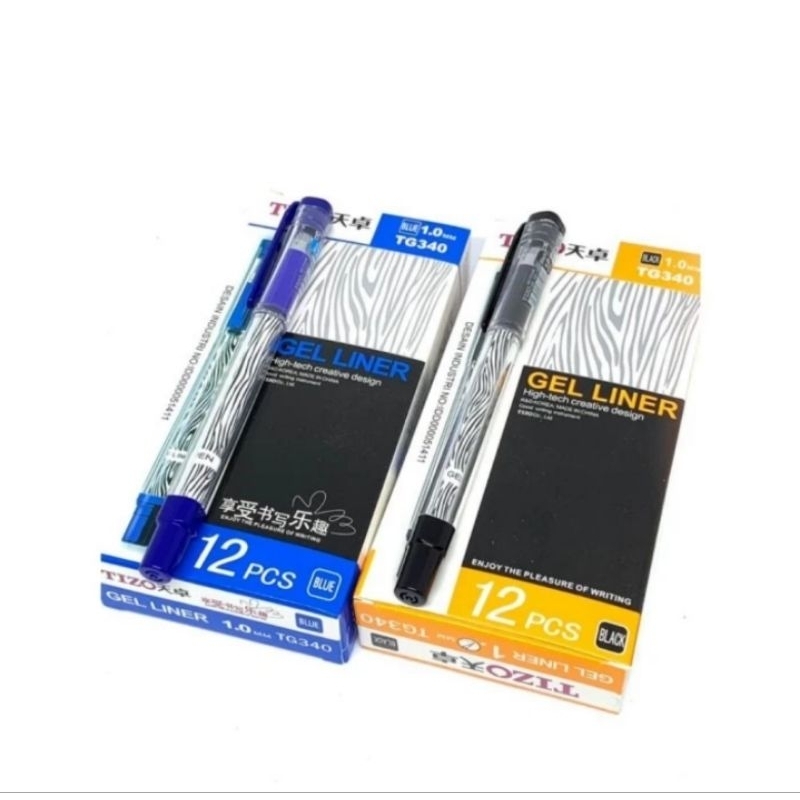 

Pulpen Ballpoint Pena Tizo TG-340 Gel Linner Ink Pen