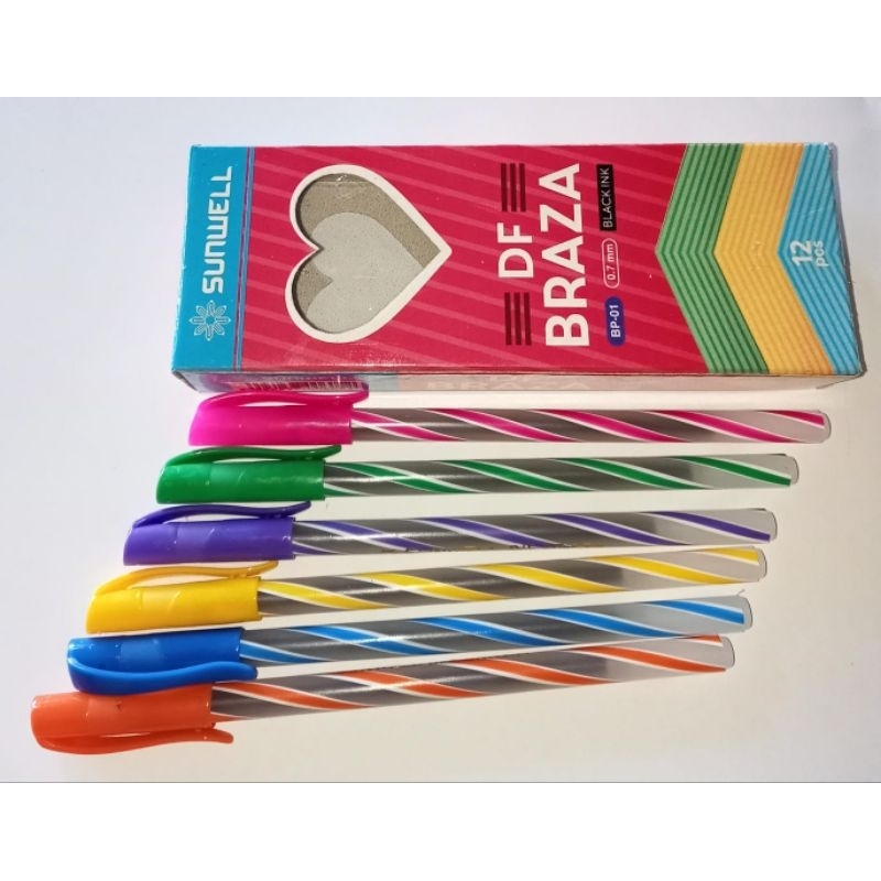 

Pulpen Pena Sunwell DF Braza BP-01 Spin Ballpoint Pen