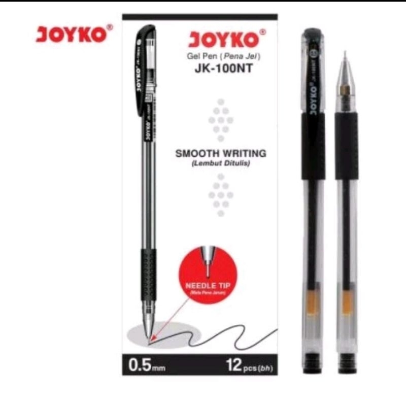

Gel Pen / Pulpen / Pena JK-100NT (12 pcs)