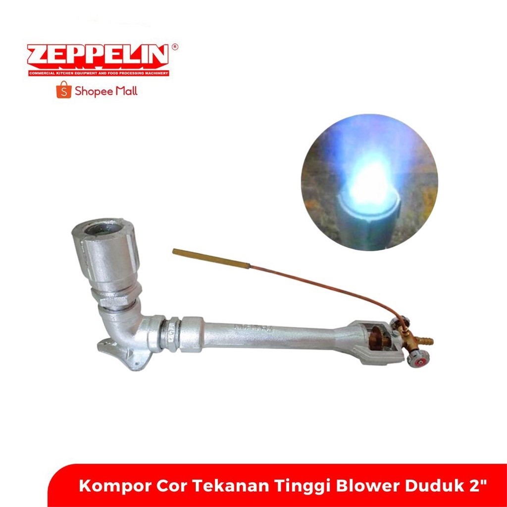 Zeppelin Kompor Cor Tekanan Tinggi Blower Duduk 2"