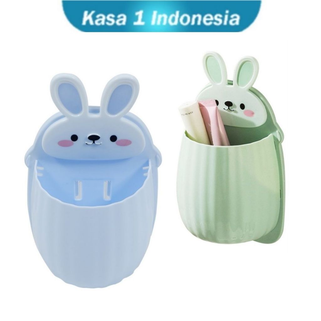 Rak Tempel Anak-anak / Rak Gantungan Tempel Dinding Motif Kelinci