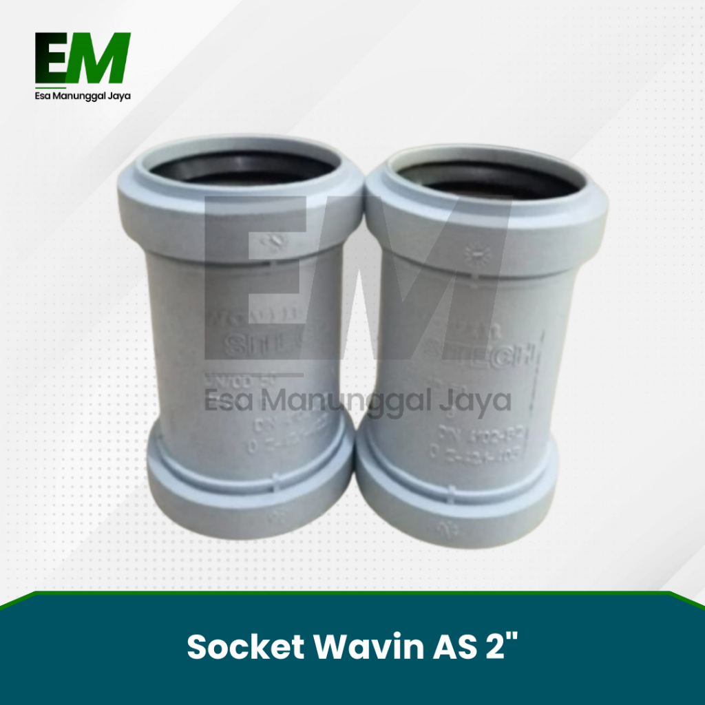 Socket Wavin AS 2" / Bi Joint Wavin AS 50mm / Wavin AS Sok 2"