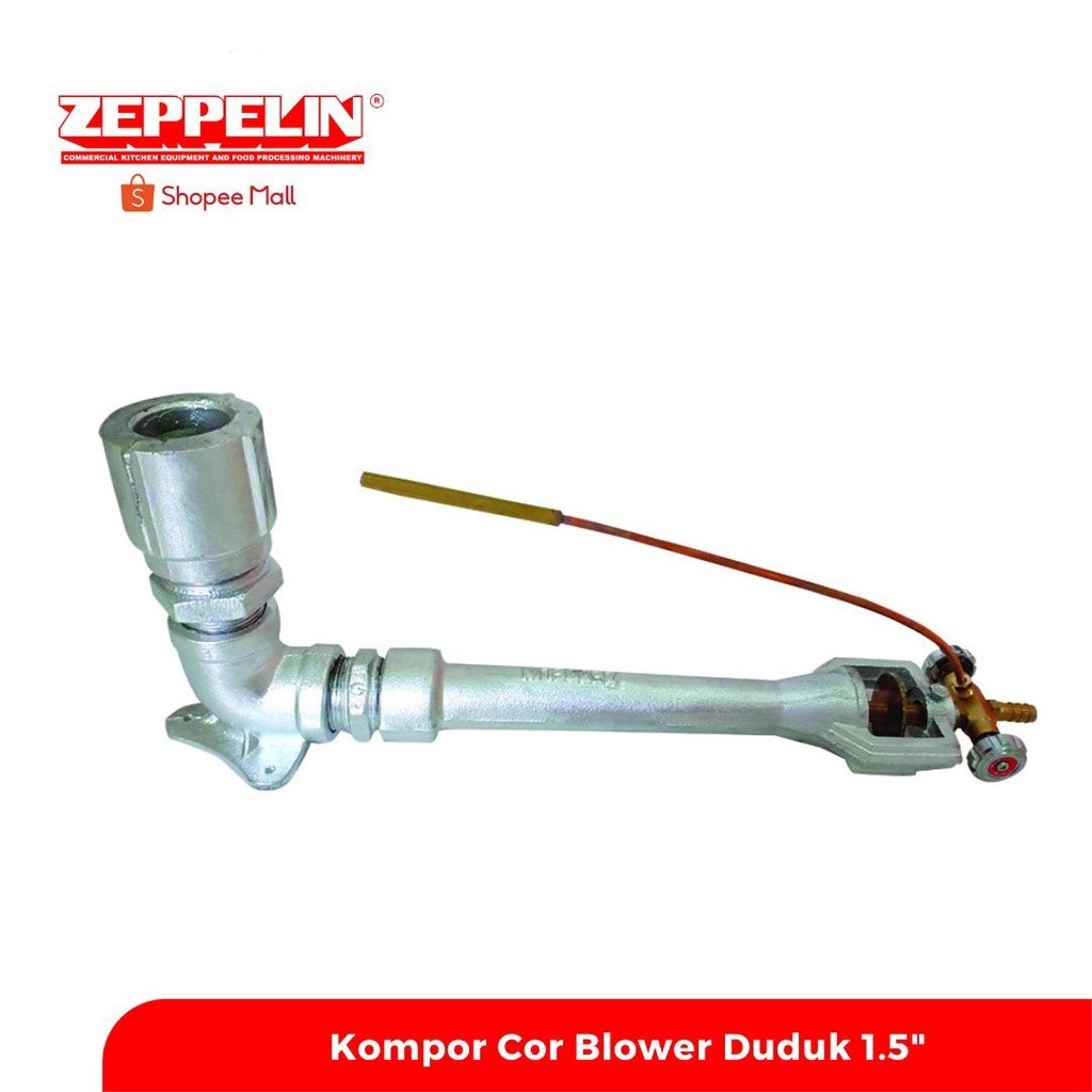 Zeppelin Kompor Cor Tekanan Tinggi Blower Duduk 1.5"