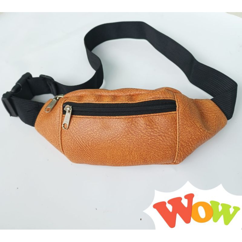 Tas selempang pria tas kulit sintetis tas Hp