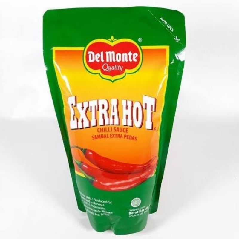 

Del monte sambel extra hot delmonte 1kg