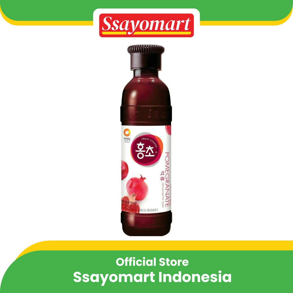 

Chung Jung One Pomegranate Vinegar Drink 500ml - Hongcho Cuka Delima Made In Korea