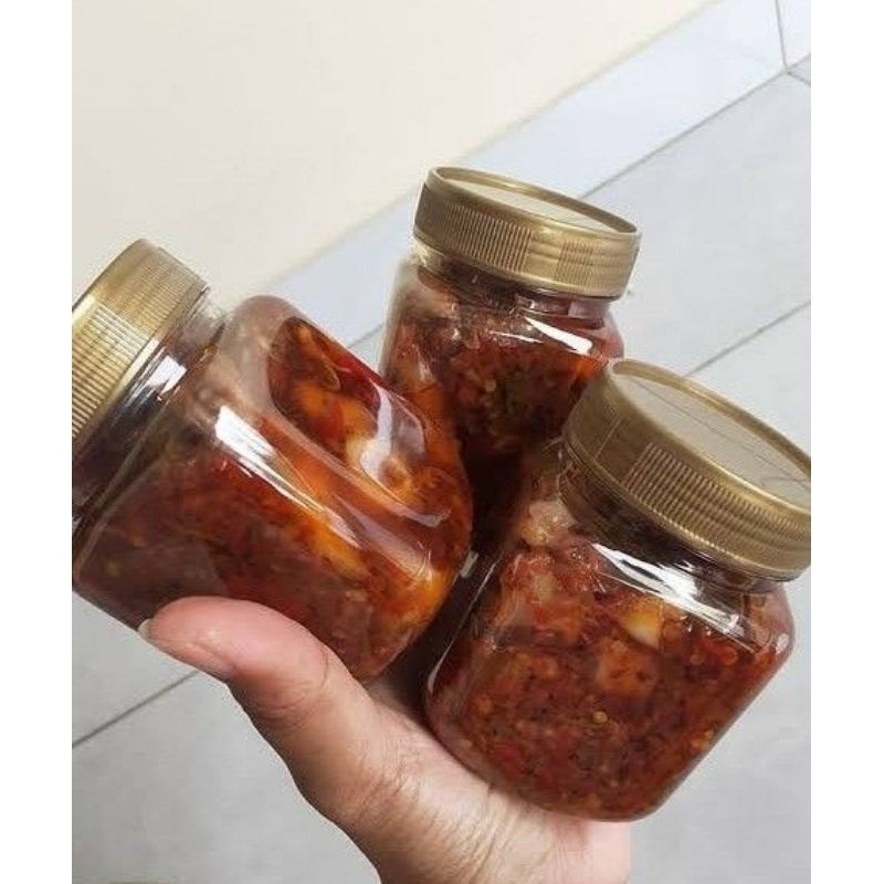 

Sambal Cumi Asin Rawit Galak