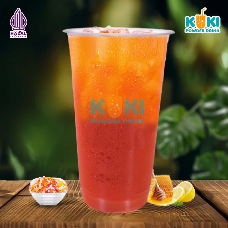 

Kuki Powder Drink Bubuk Minuman Premium Rasa Apel Tea 1kg