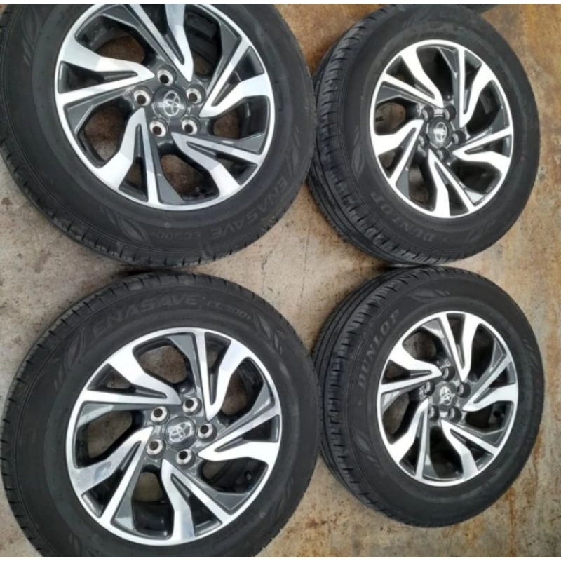 Velg Mobil Copotan Innova Reborn Facelift Ring 16 Pcd 5x114 Plus Ban Dunlop 90%