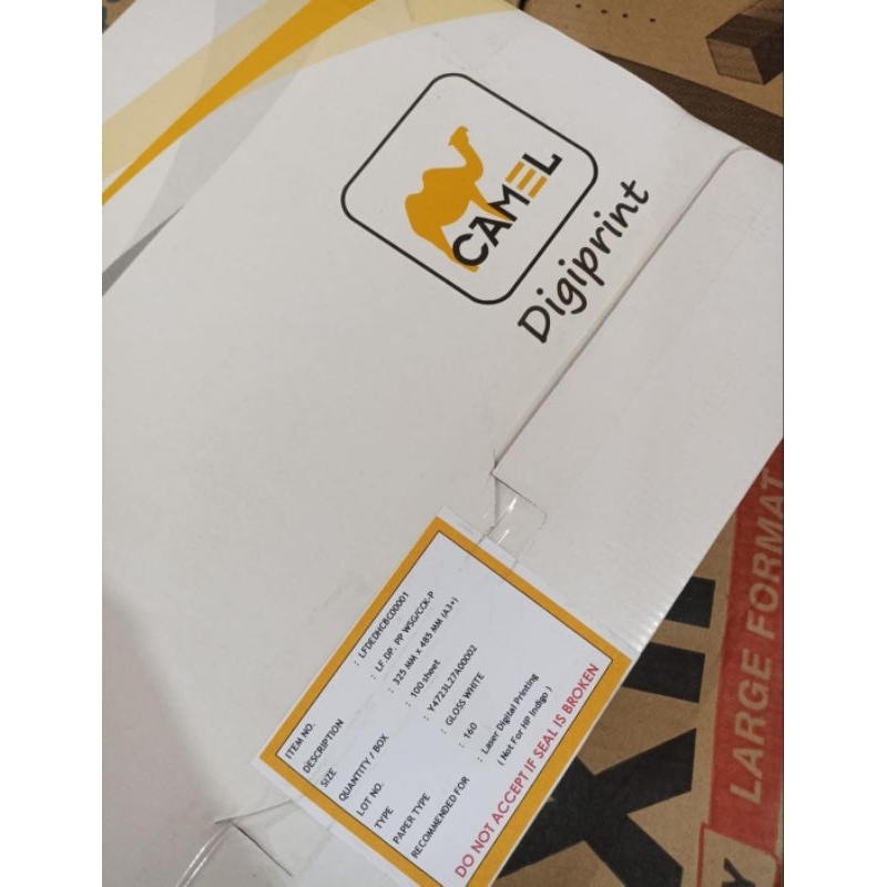 

Stiker Camel A3 glosy