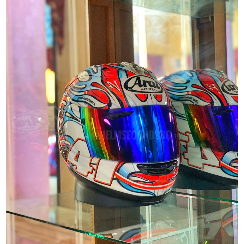ARAI RR5 REPAINT HAGA RAINBOW