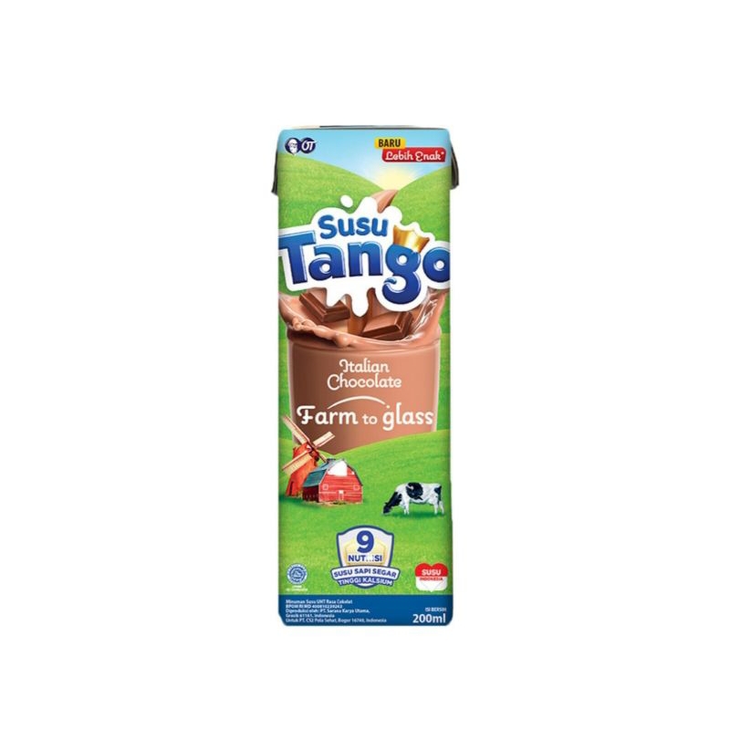 

Tango Susu UHT Italian Chocolate 200ml