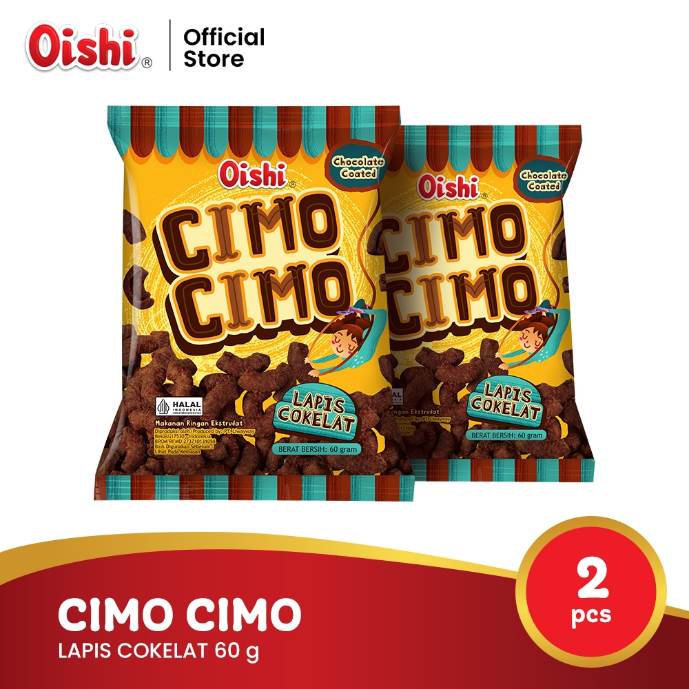 

Cimo Cimo Lapis Cokelat 60g - Twinpack