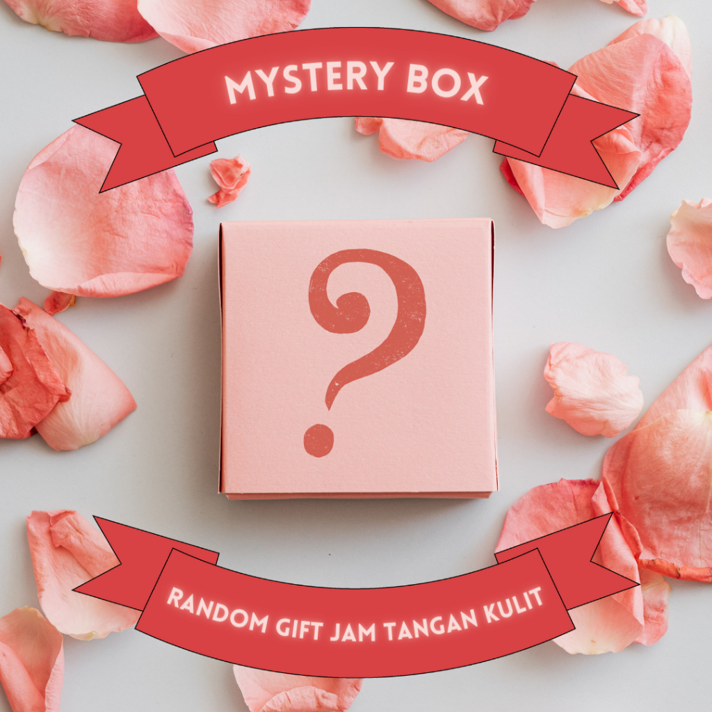 

LuxeLane MYSTERY BOX Jam Tangan Kulit Random Gift <free kotak>