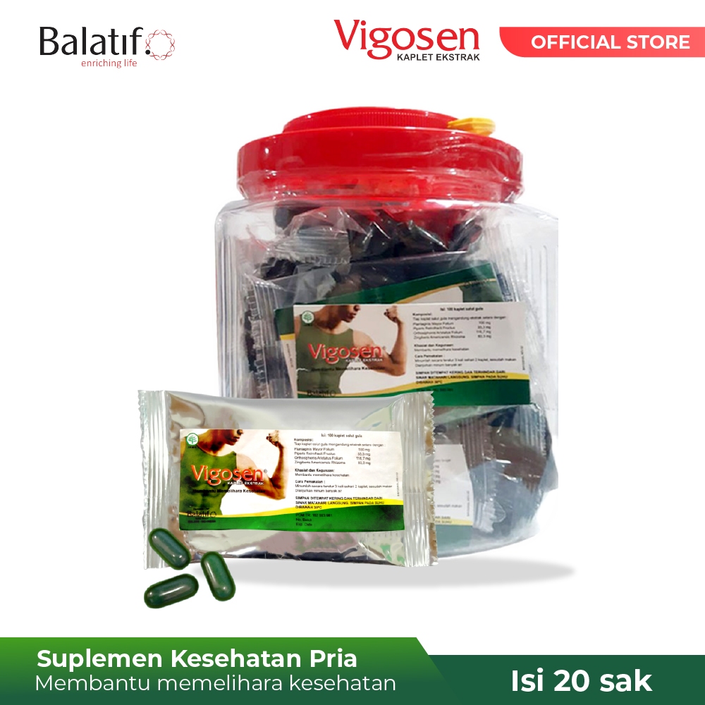 VIGOSEN Suplemen untuk Memelihara Kesehatan Pria
