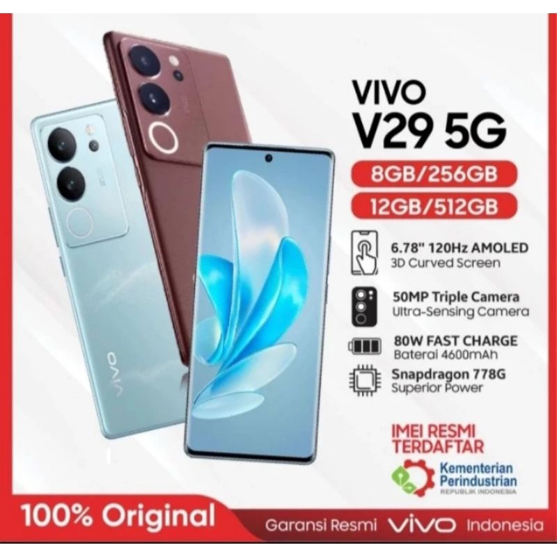 HANDPHONE VIVO RAM 12/512 HP BEST SELLER VIVO 5G