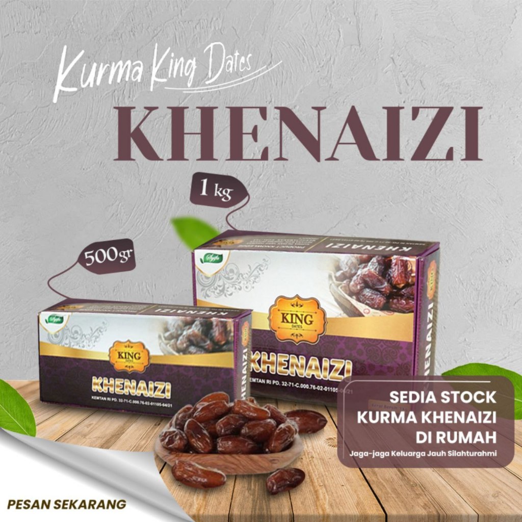 

King Dates Khenaizi (1kg)