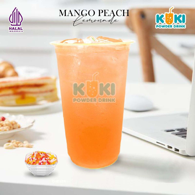 

Kuki Powder Drink Bubuk Minuman Premium Rasa Mango Peach Lemonade 1 Kg
