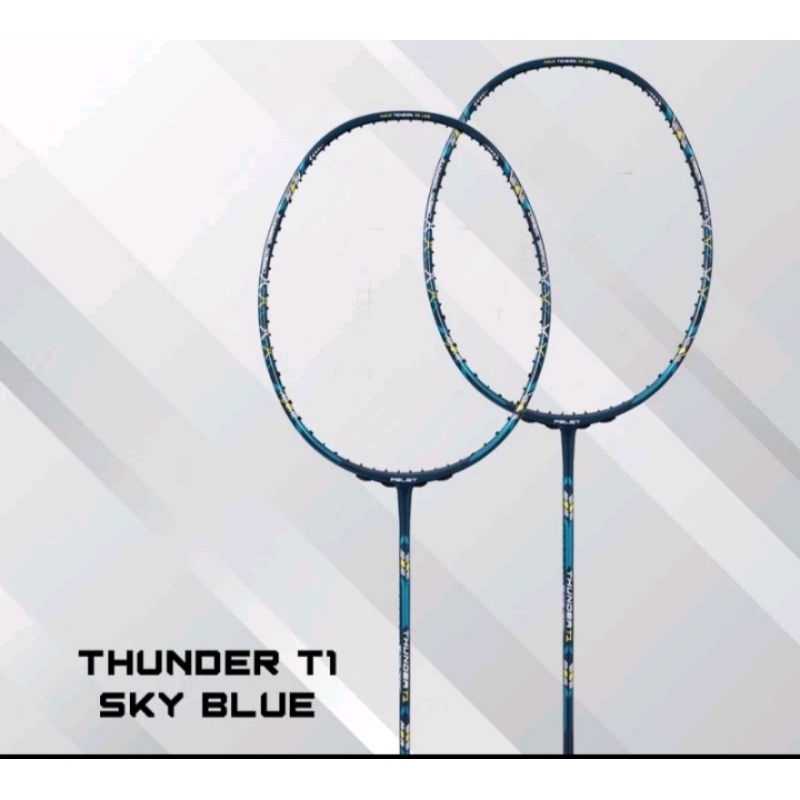 RAKET BULUTANGKIS BADMINTON FELET THUNDER T1 ORIGINAL 35LBS