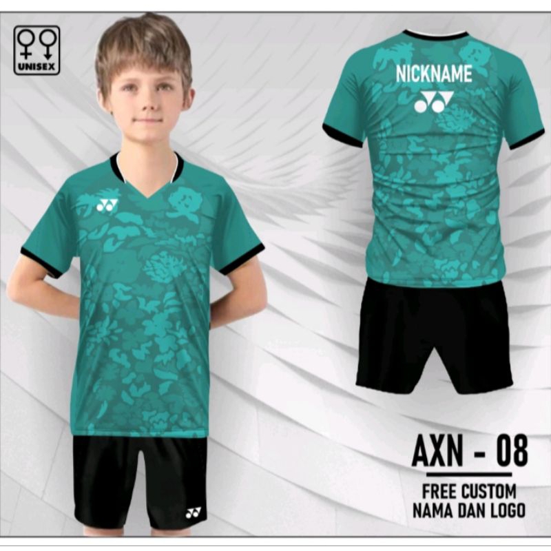 setelan jersey badminton kaos bulutangkis baju badminton yonex axelsen free custom