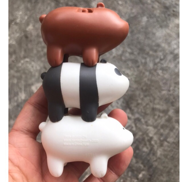 WE BARE BEARS FIGURE MINISO