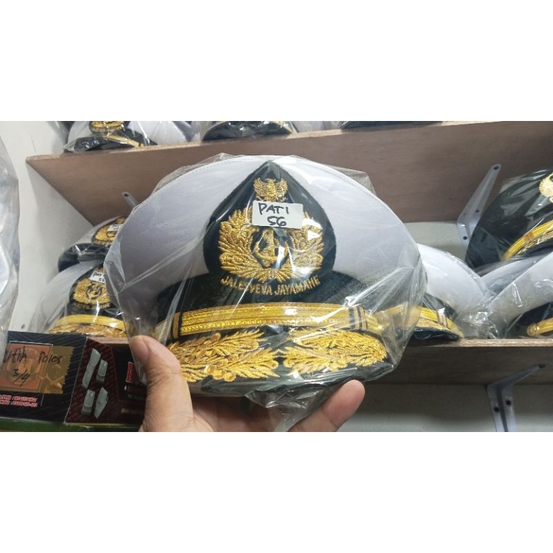 TOPI PET TNI AL PDU#PATI#PAMEN#PAMA perwira #BINTARA