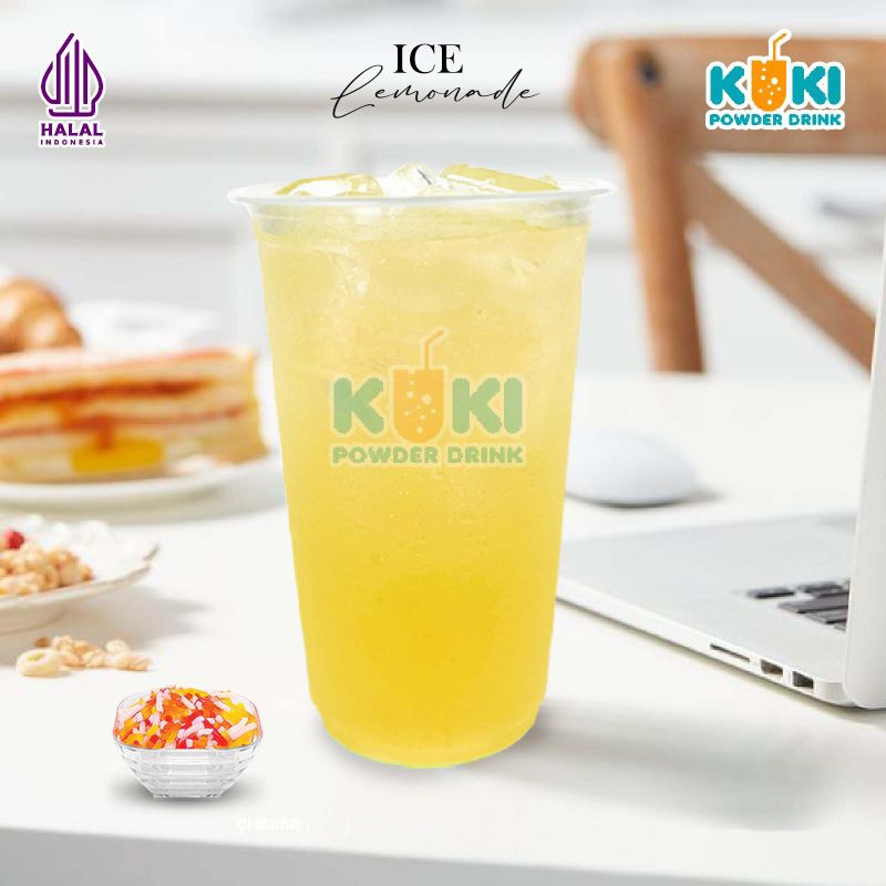

Kuki Powder Drink Bubuk Minuman Premium Rasa Ice Lemonade 1 Kg