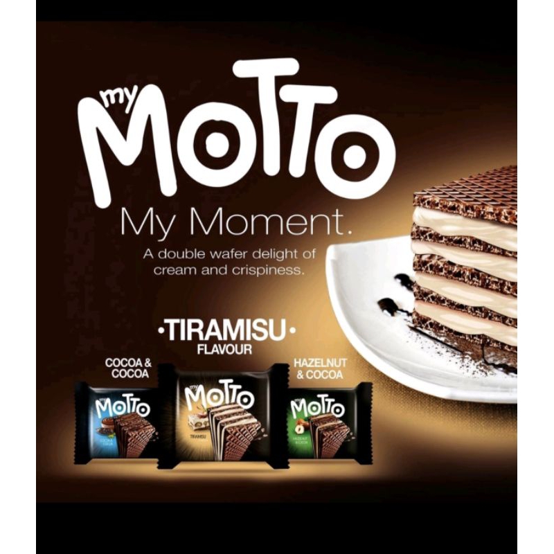 

MY MOTTO WAFER 34 GRAM