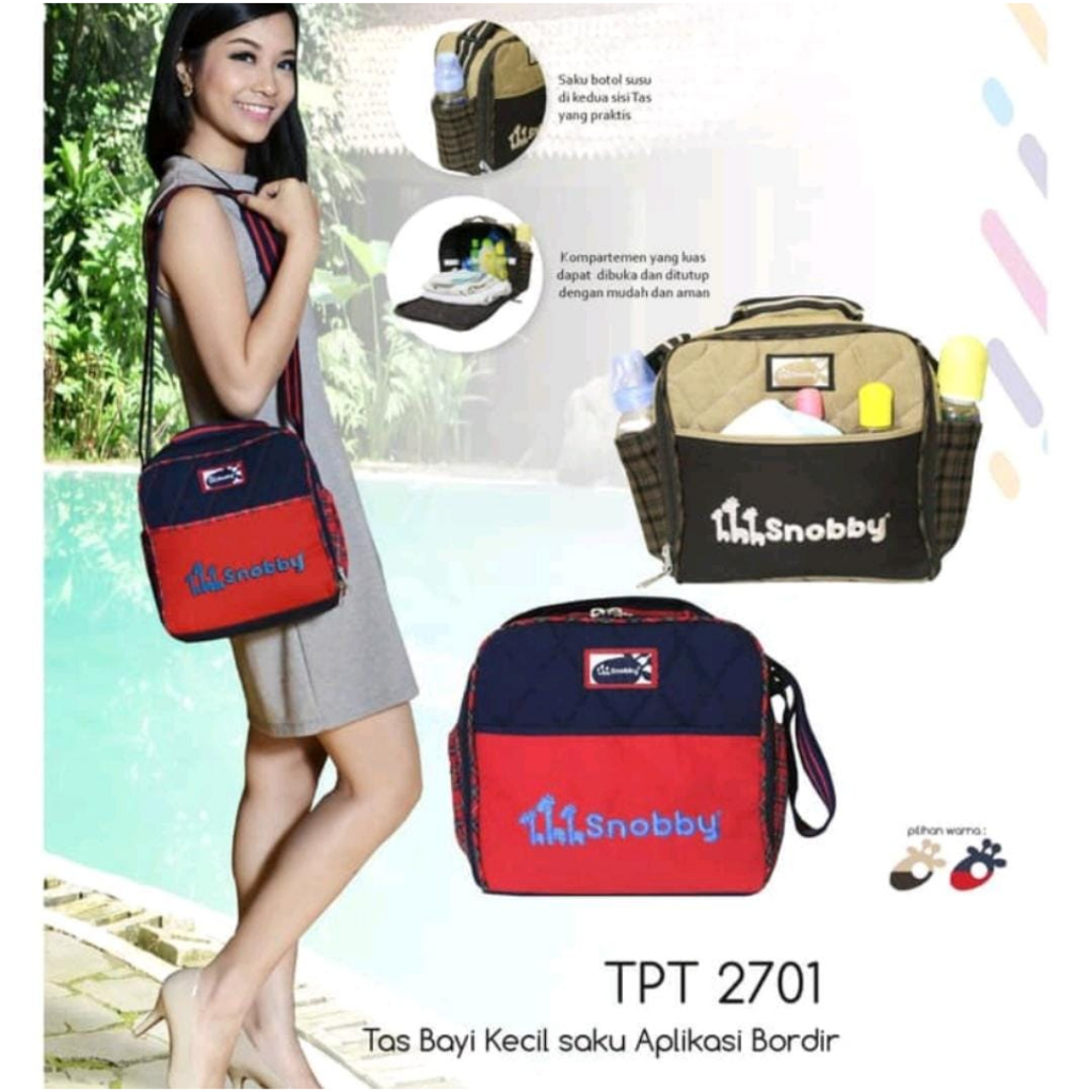 ⭐PROMO 3.3⭐ TAS BABY SNOBBY / TAS KEPERLUAN BABY / TAS BABY KECIL