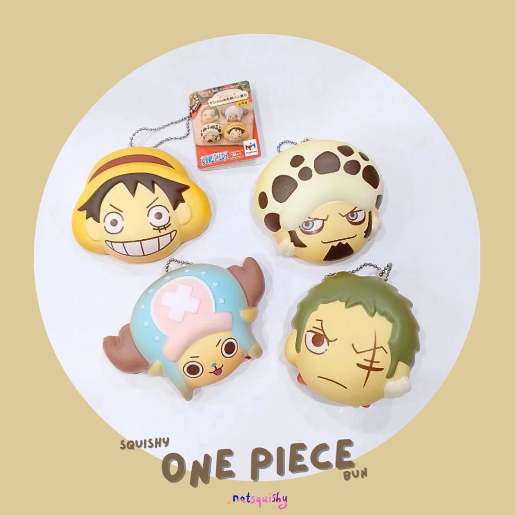 Natsquishy - Squishy One Piece Bun Ori Japan