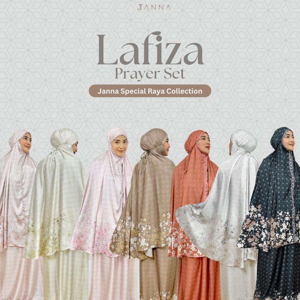 JANNA Lafiza Prayer Set (Premium Printing Prayer Set)