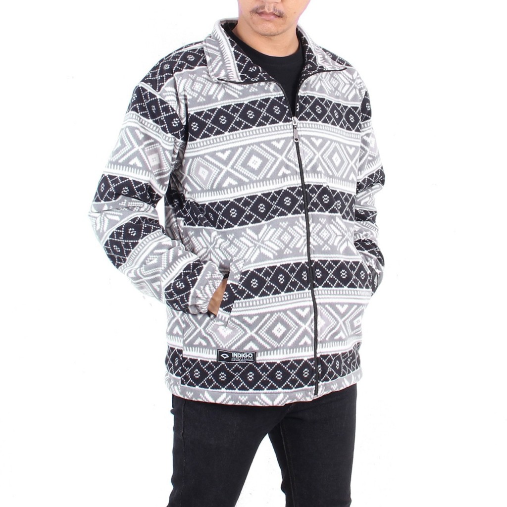 JAKET HARRINGTON POLAR 04 - JAKET PLAID SHIRT - JAKET TARTAN PRIA - JAKET KOTAK KOTAK - JAKET DAKRON