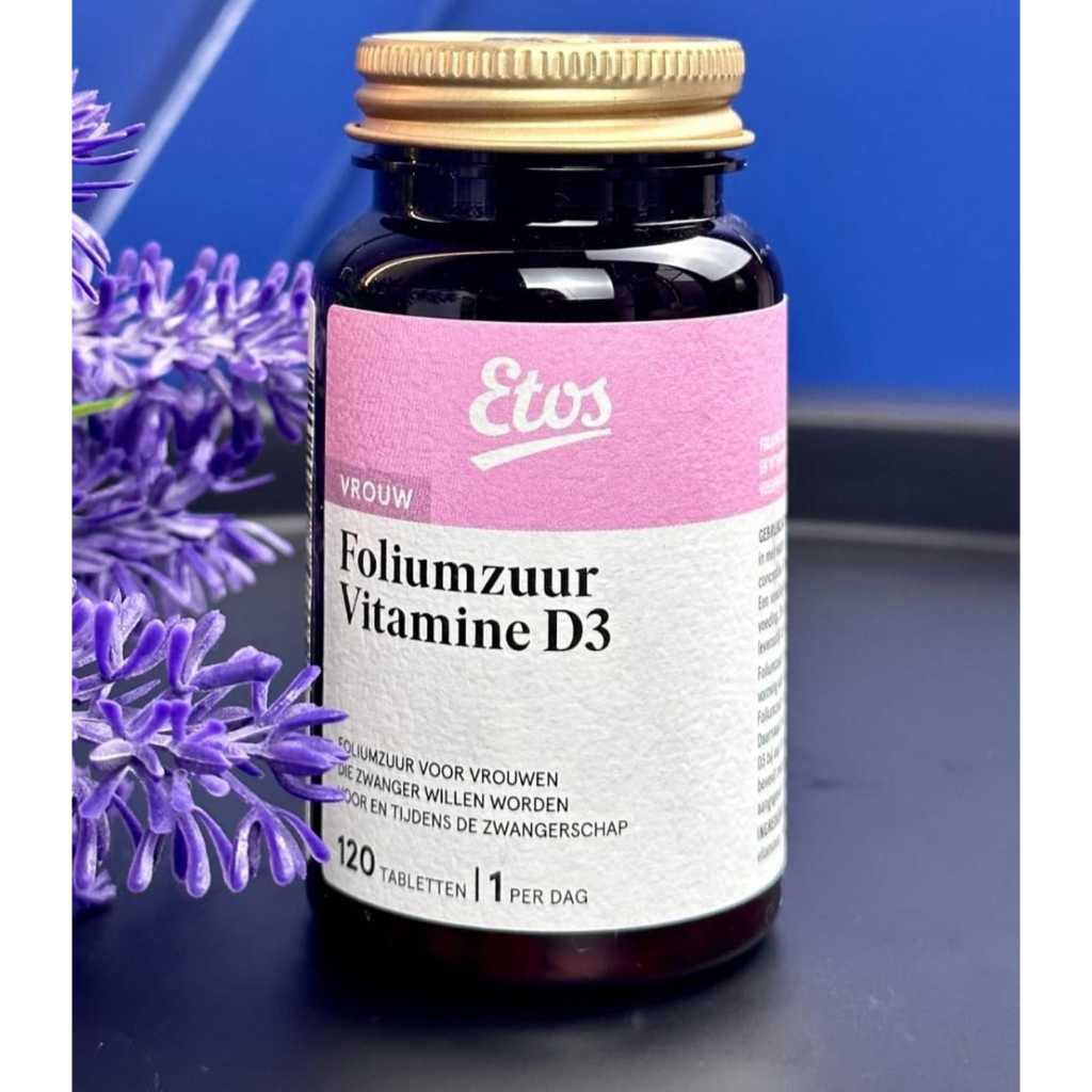 Folium Zuur/Asam folat + Vit D3 untuk Promil -READY STOCK-