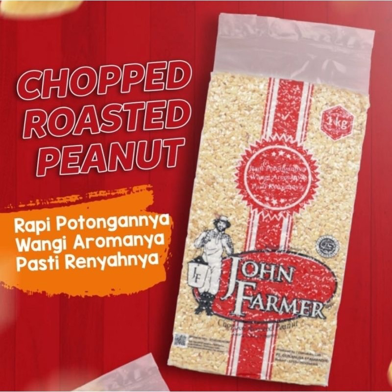 

John Farmer 1 kg Chopped Roasted Peanut Kacang Cincang