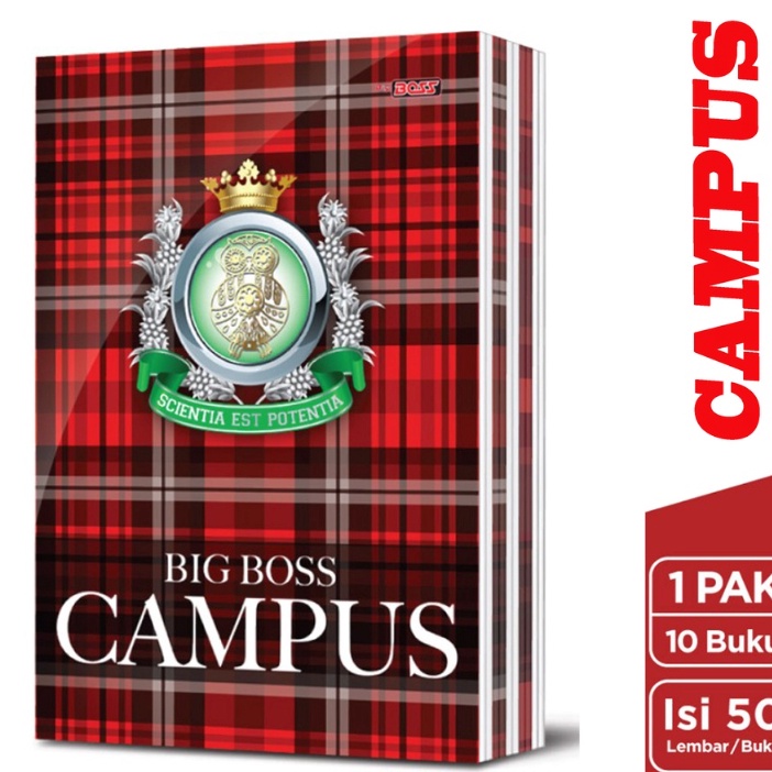 

STOK SIAP COD BUKU TULIS CAMPUS 5 LEMBAR BOXY 1pc BUKU TULIS BIG BOSS