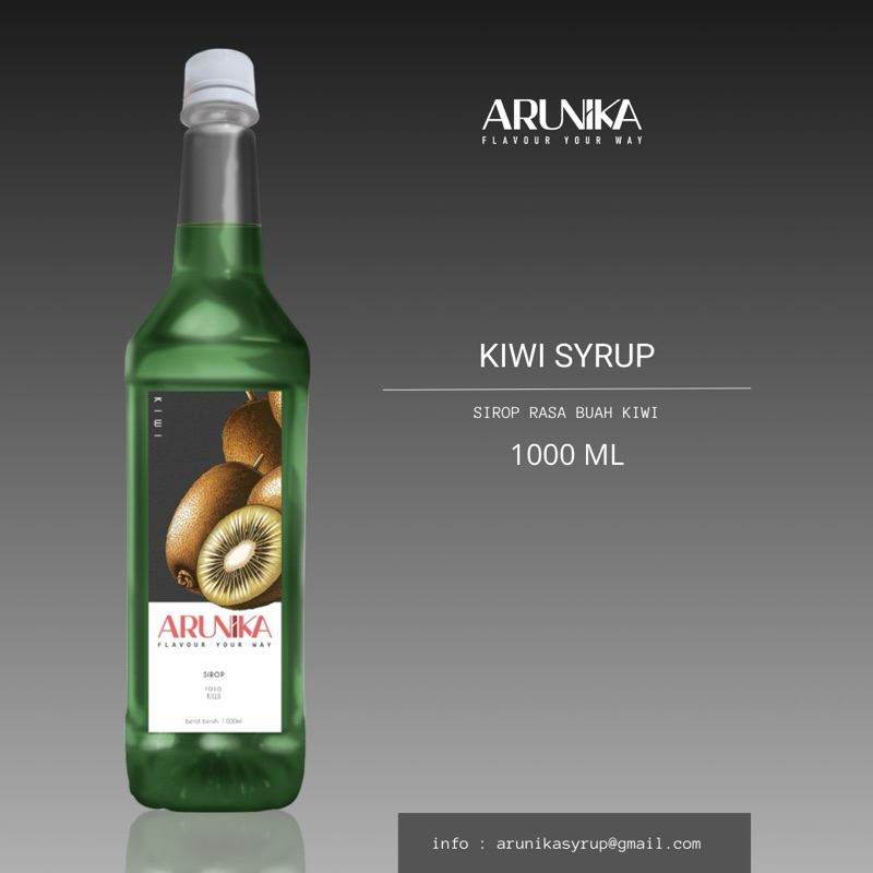 

Kiwi Syrup Arunika 1000ML