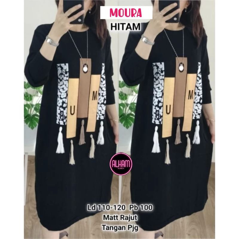 TUNIK LONG RAJUT IMPORT